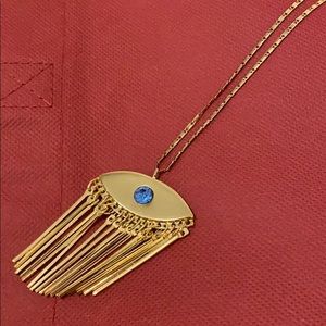 Long Pendant Evil Eye Necklace